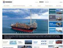 Tablet Screenshot of modec.com