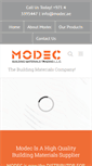 Mobile Screenshot of modec.ae